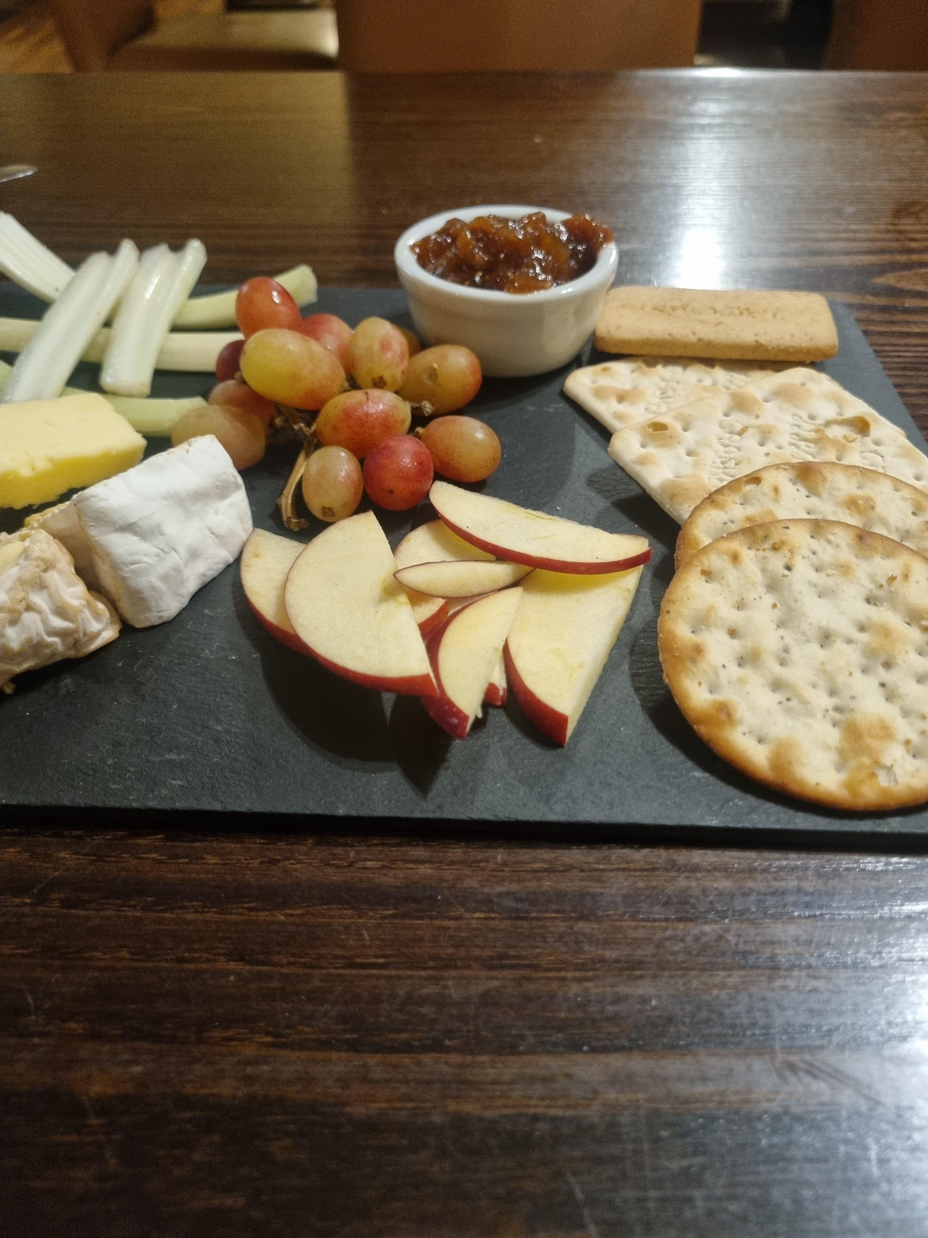 Can't beat the cheese board