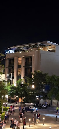 Hotel at night