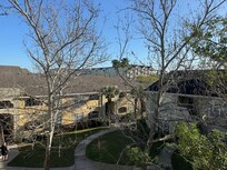 View of courtyard from balcony on 3rd floor
