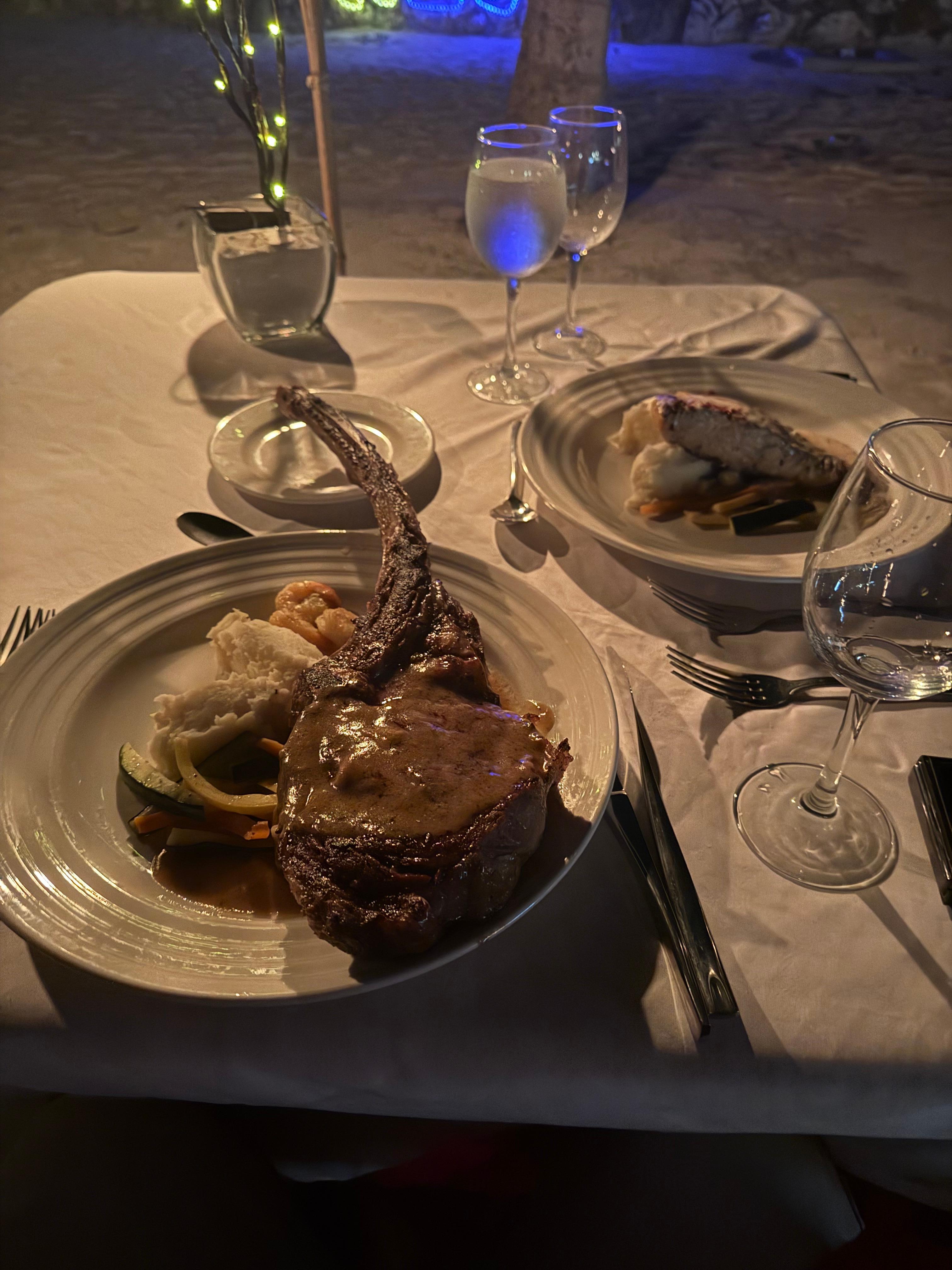 Dinner at the beach