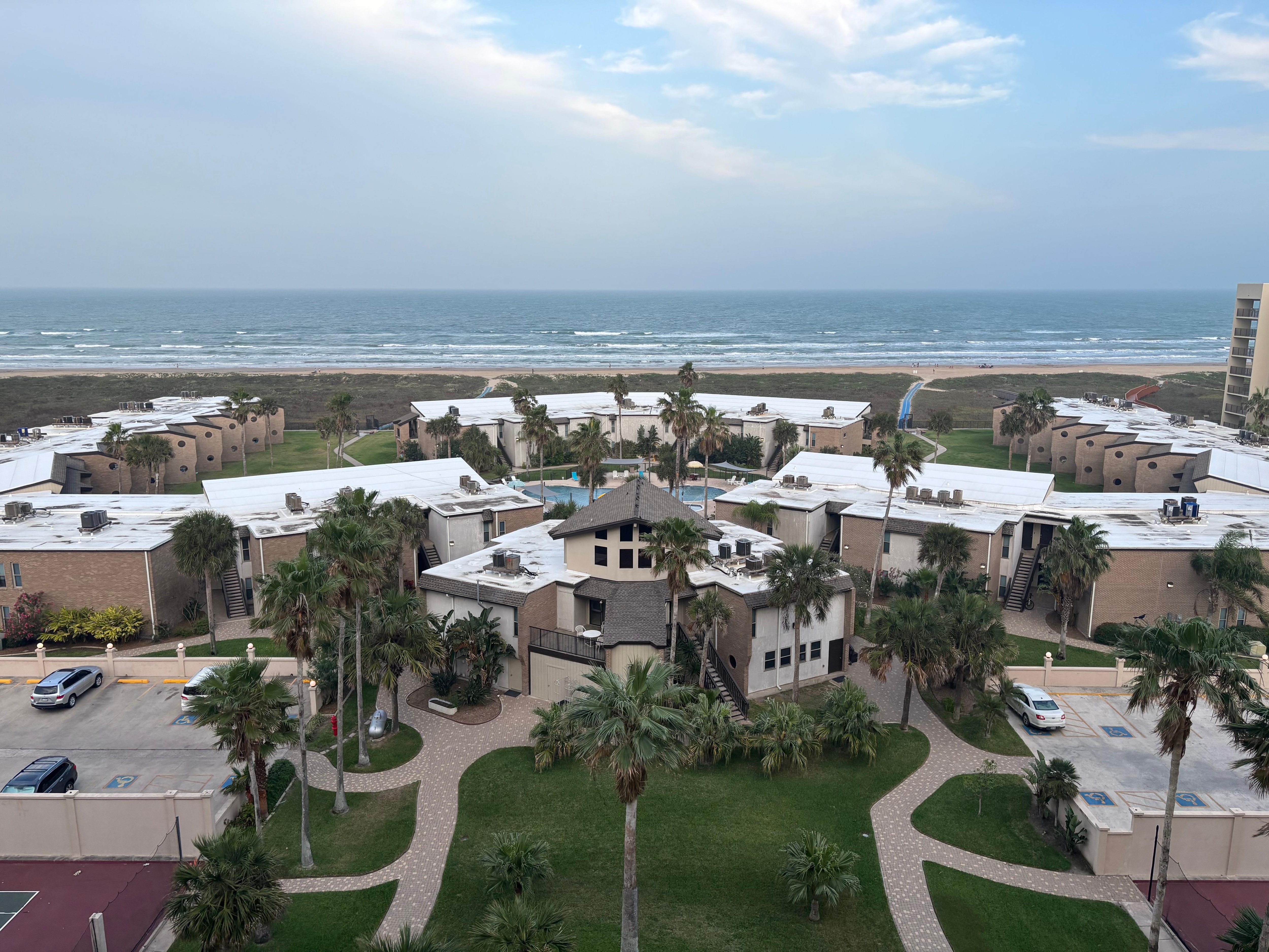 Good views if you’re on the fifth floor or above. 