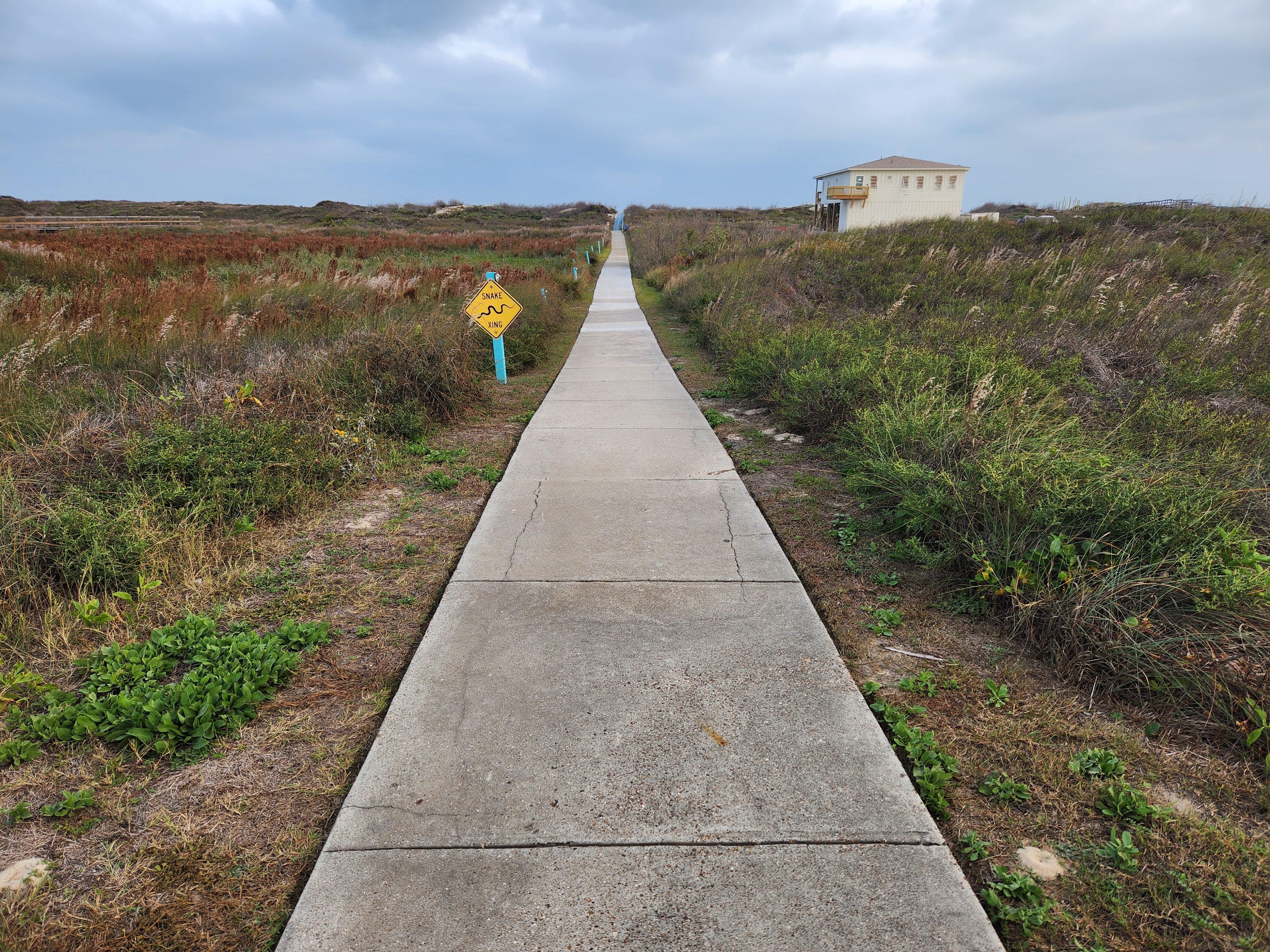 Walkway to beach