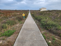 Walkway to beach