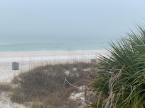 Commons area on floor 2 overlooking beach