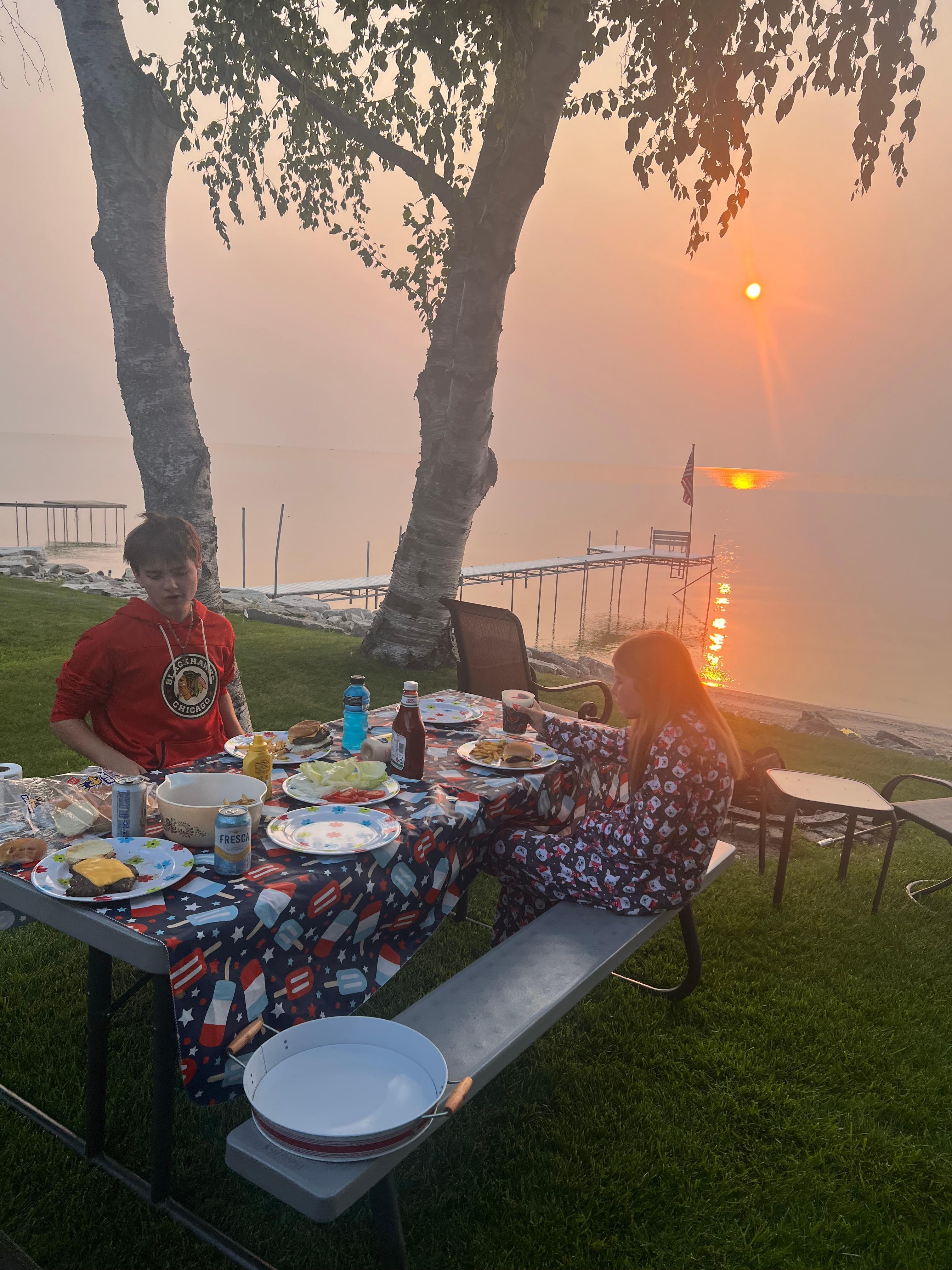 Sunsets were amazing 