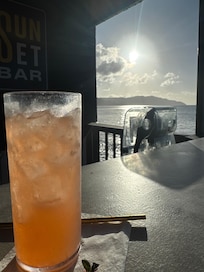 View from the Sunset Bar.