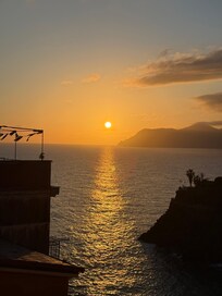 Sunset from balcony