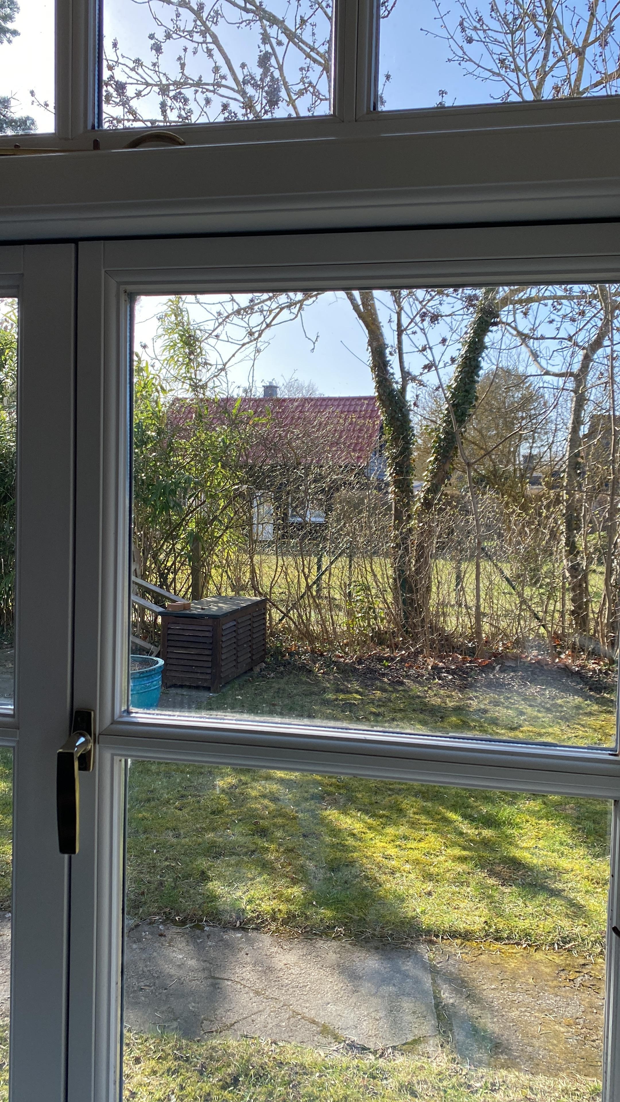 Blick aus dem Küchenfenster