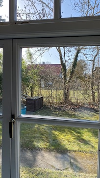 Blick aus dem Küchenfenster