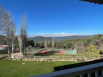 Restaurant balcony view is beautiful