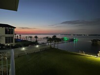 Bay view at night