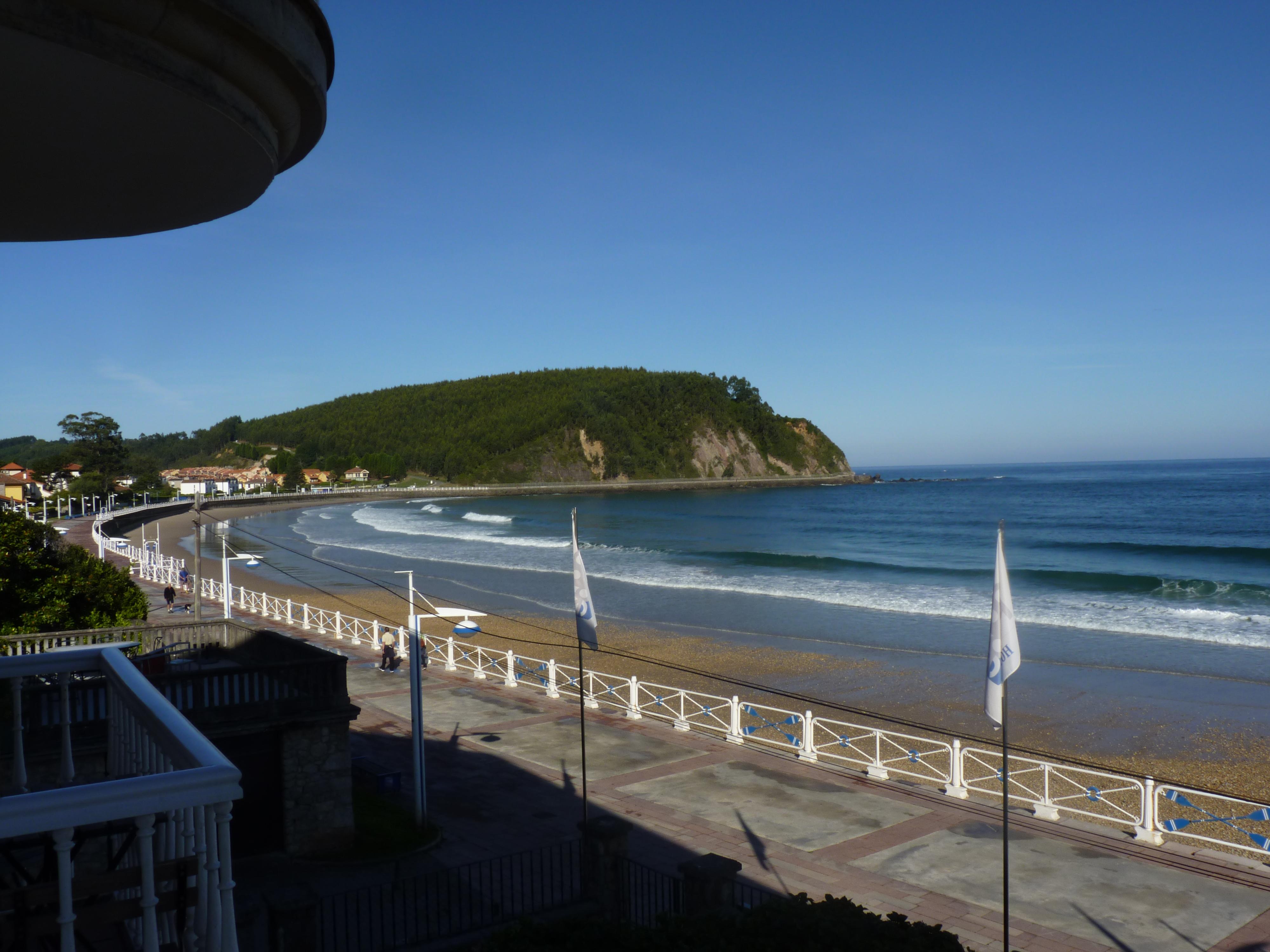 Sea front balcony room view