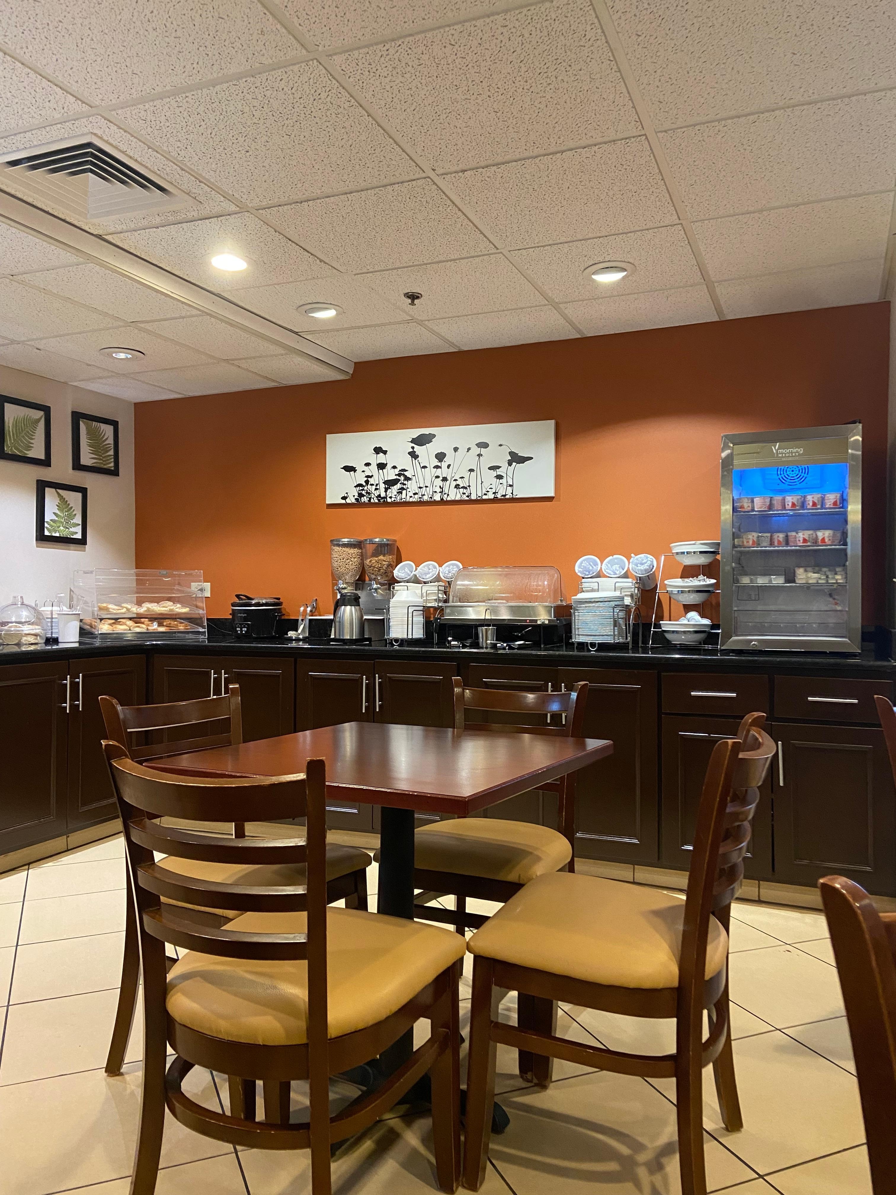 Breakfast area