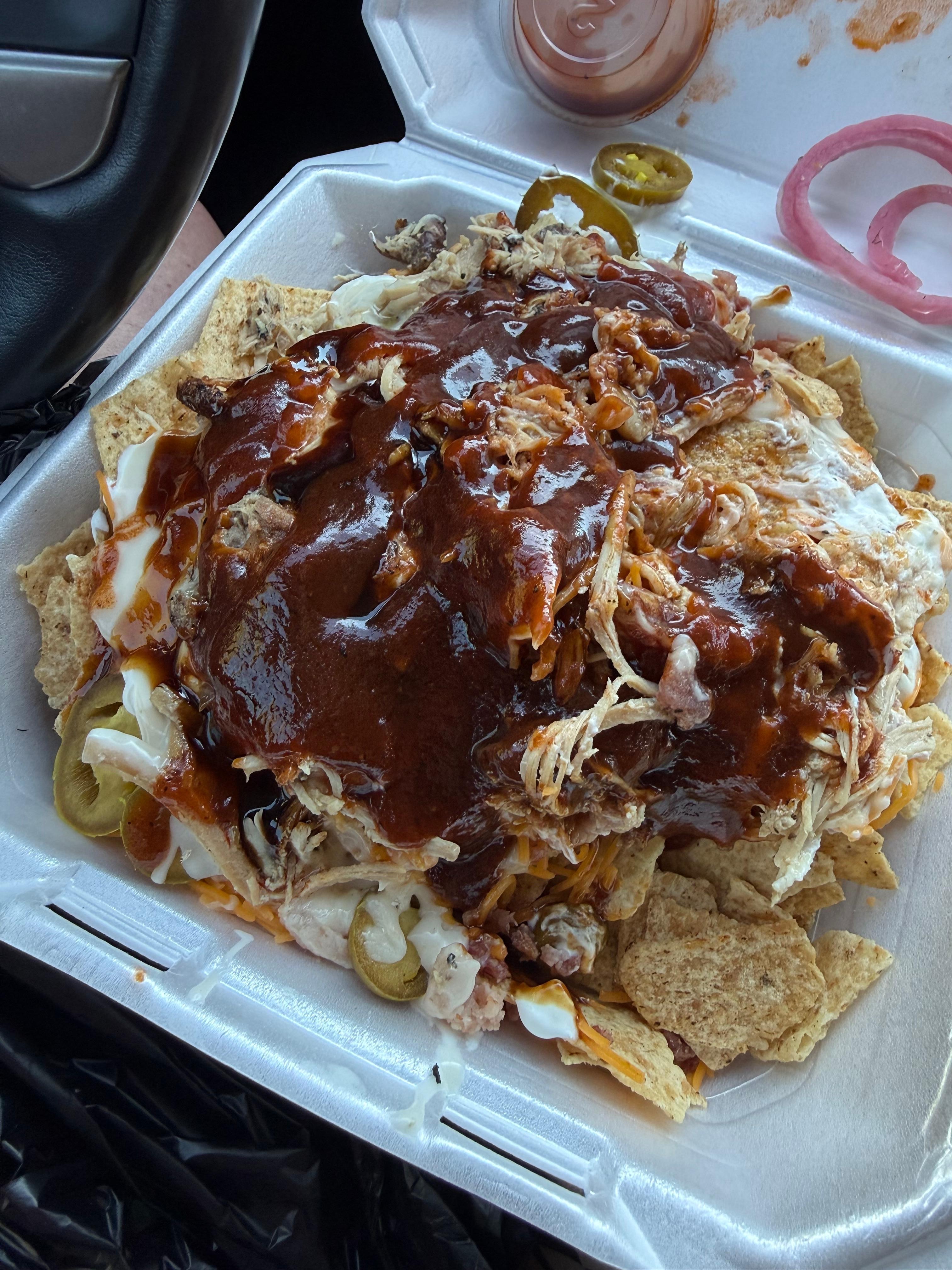 Thatchers BBQ is always our favorite lunch spot!