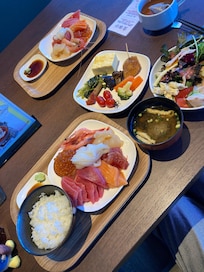 朝食バイキング