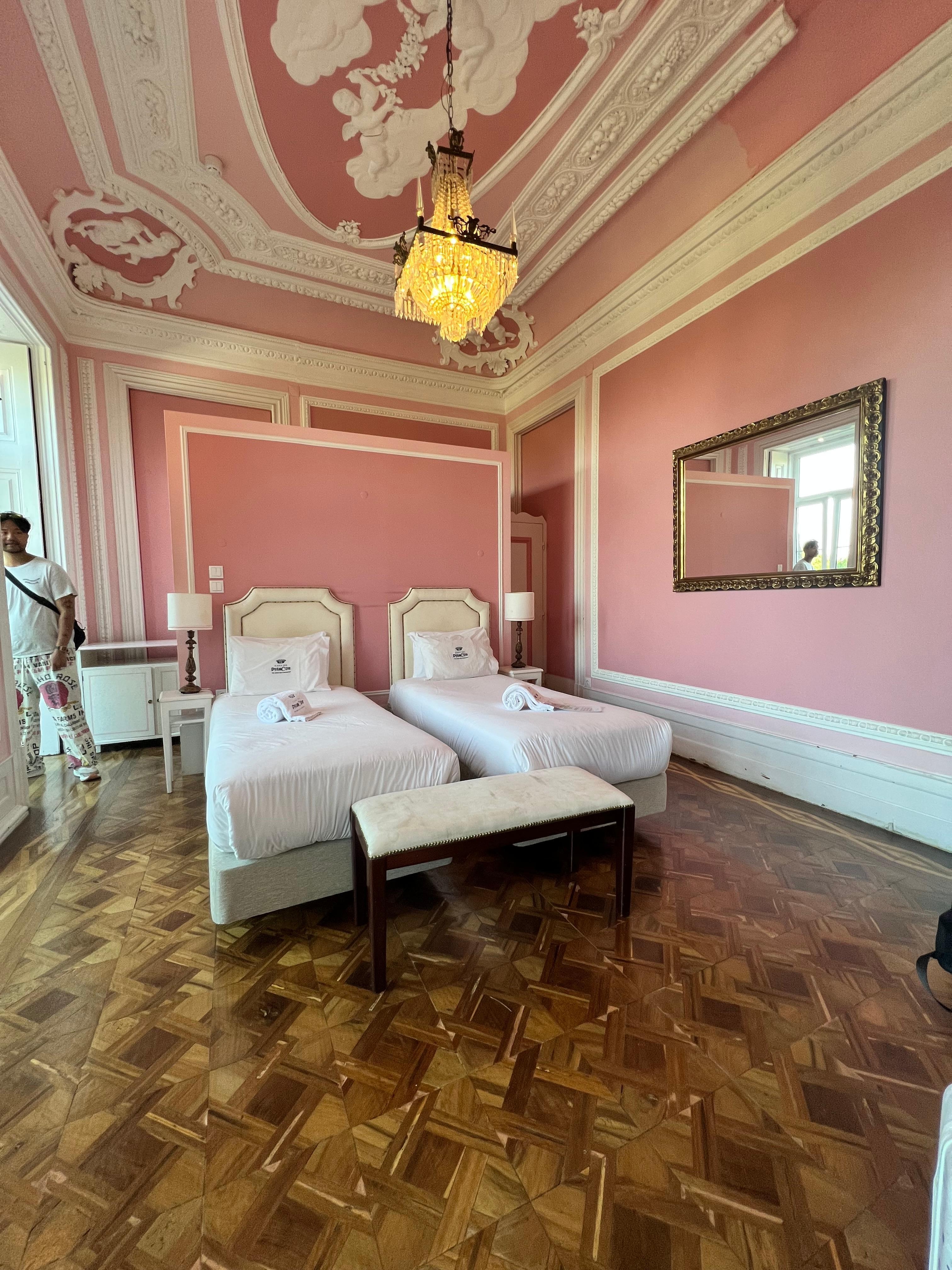 Room was clean and very spacious but they had construction outside while we were there.