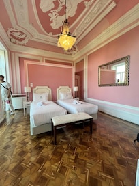 Room was clean and very spacious but they had construction outside while we were there.