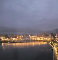 Shannon river by night