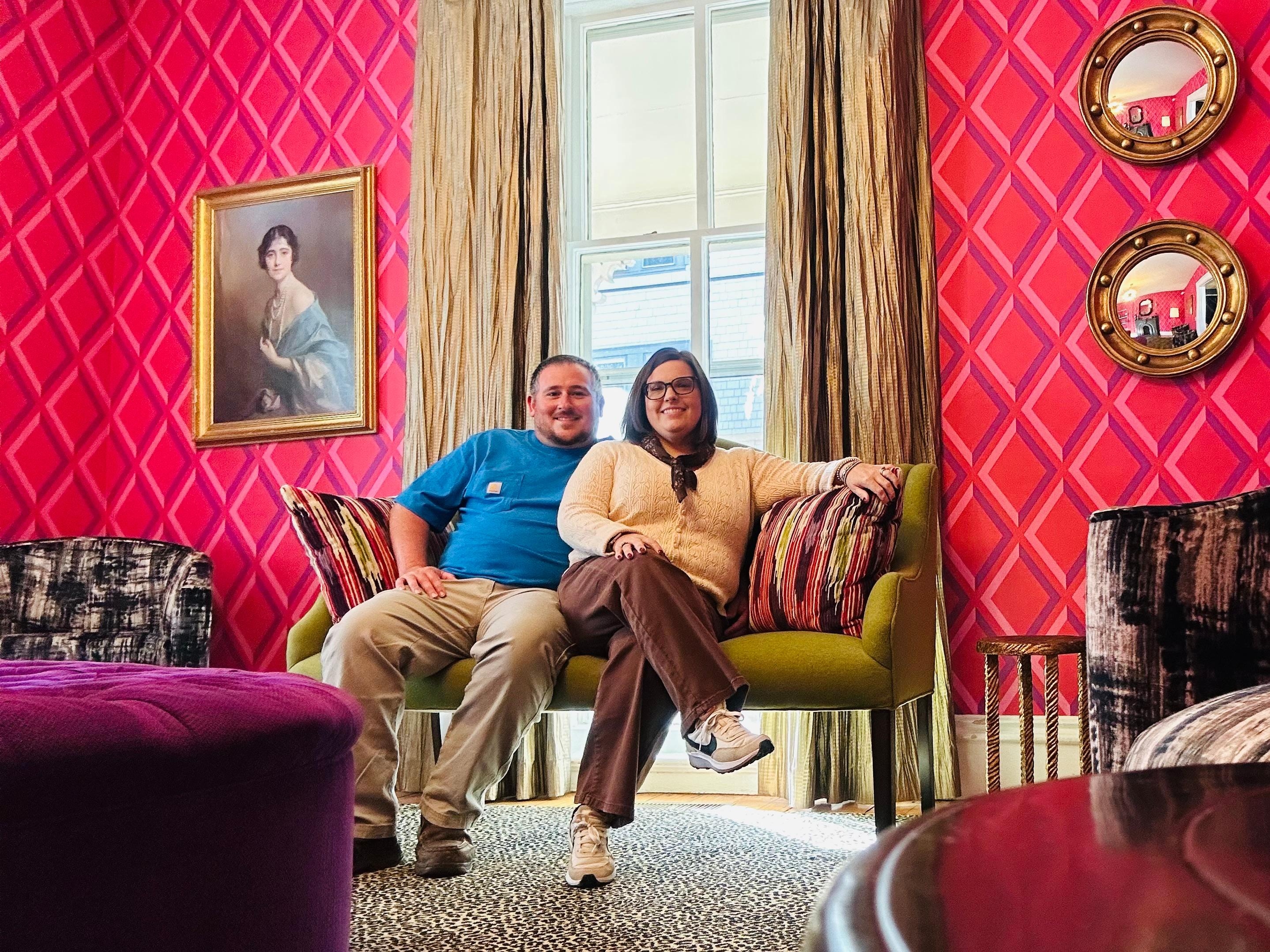 The sitting room was beautiful! 