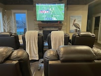 Interior theater room.