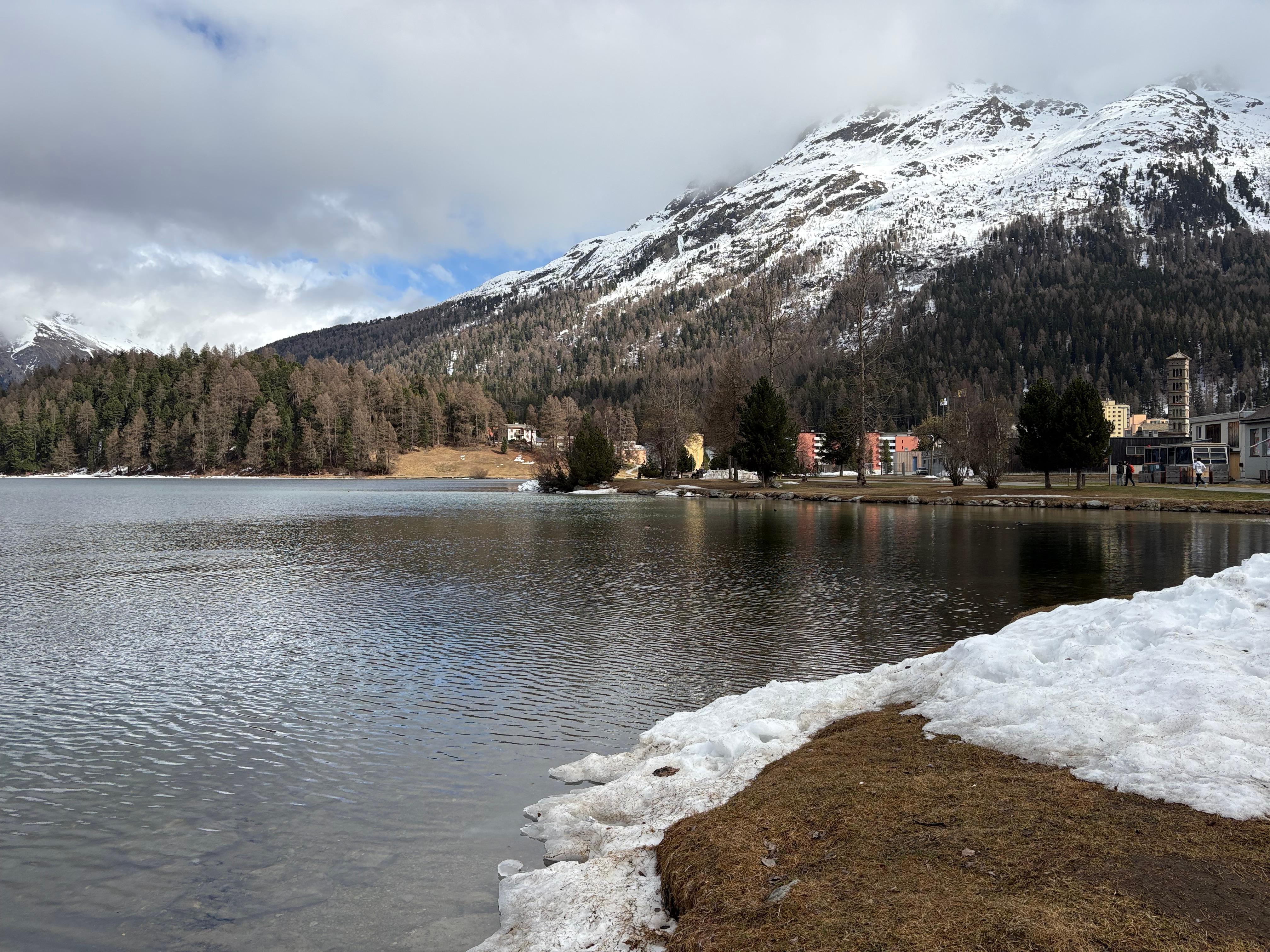 Lake at St Moritz 