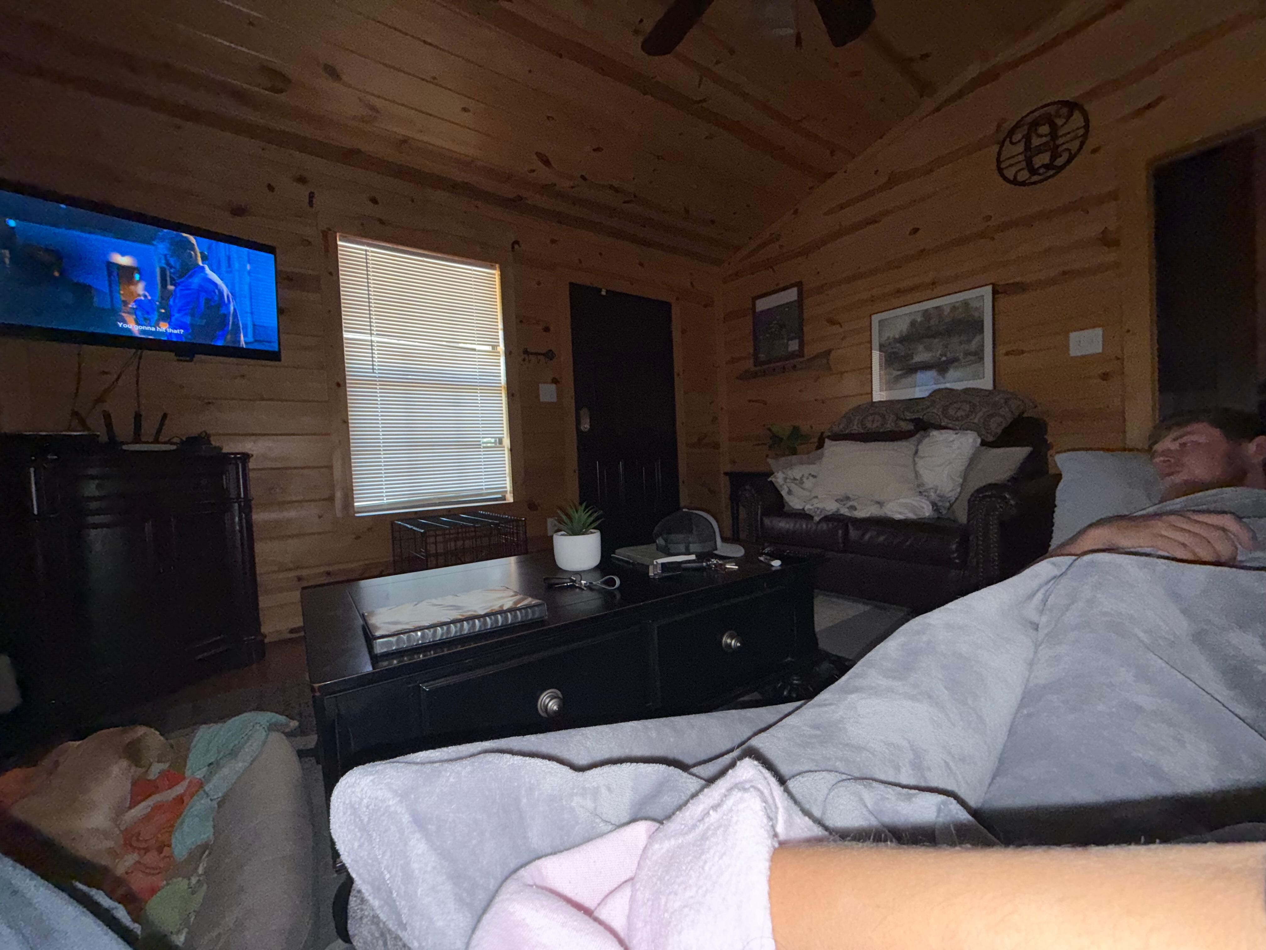We loved watching movies and just hanging out. ❤️