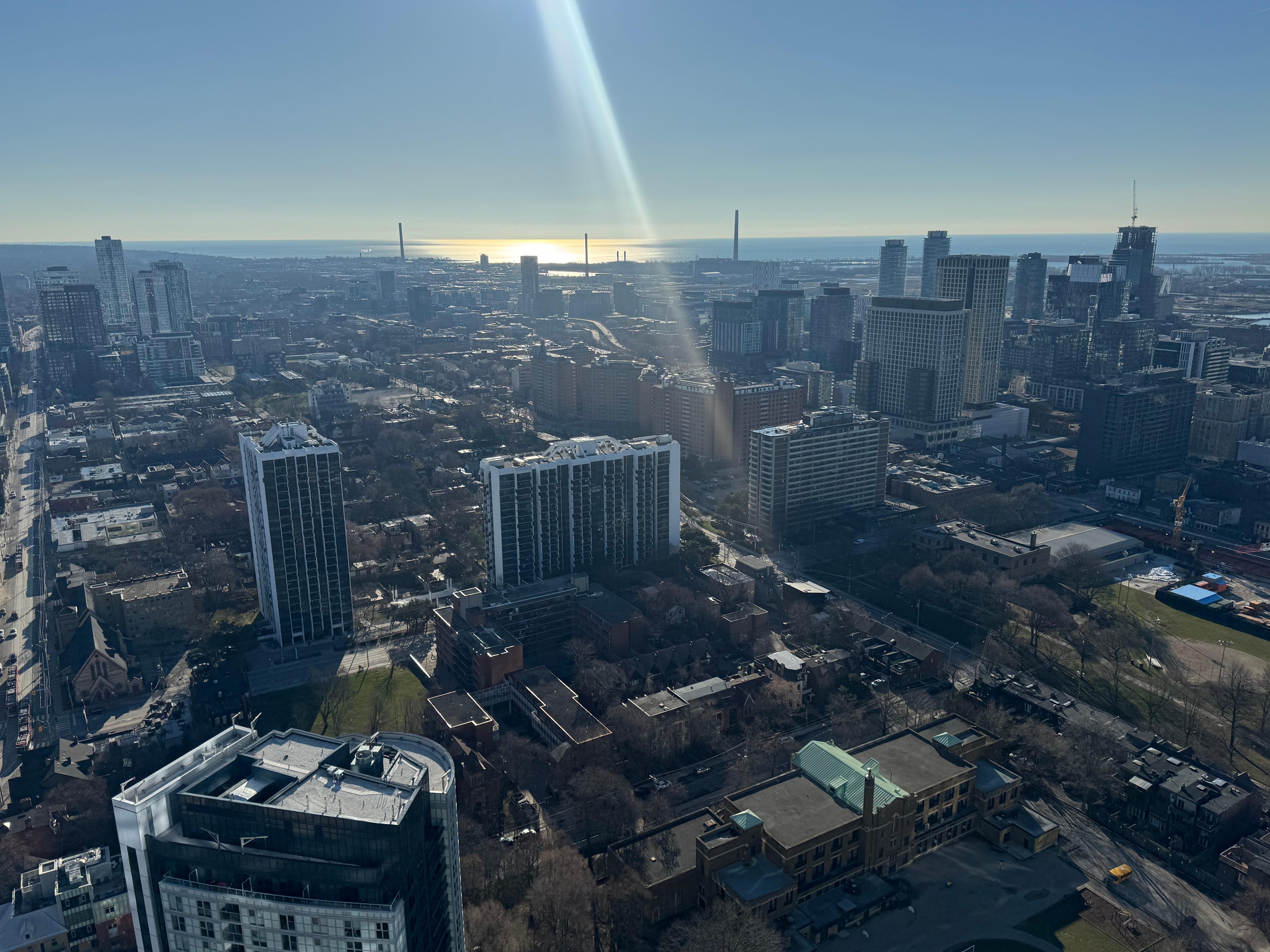 Vista desde el balcón