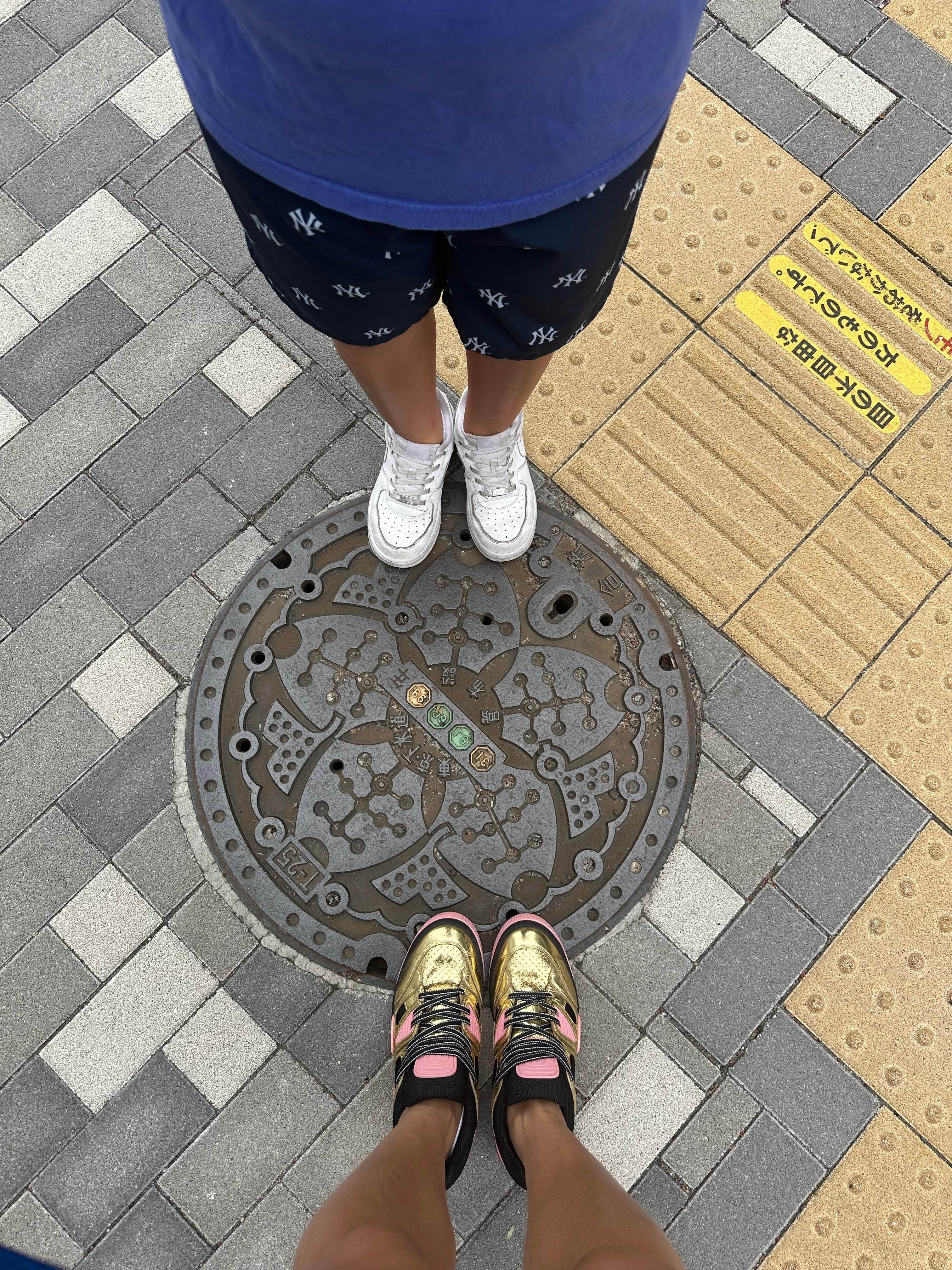 Decorative man holes