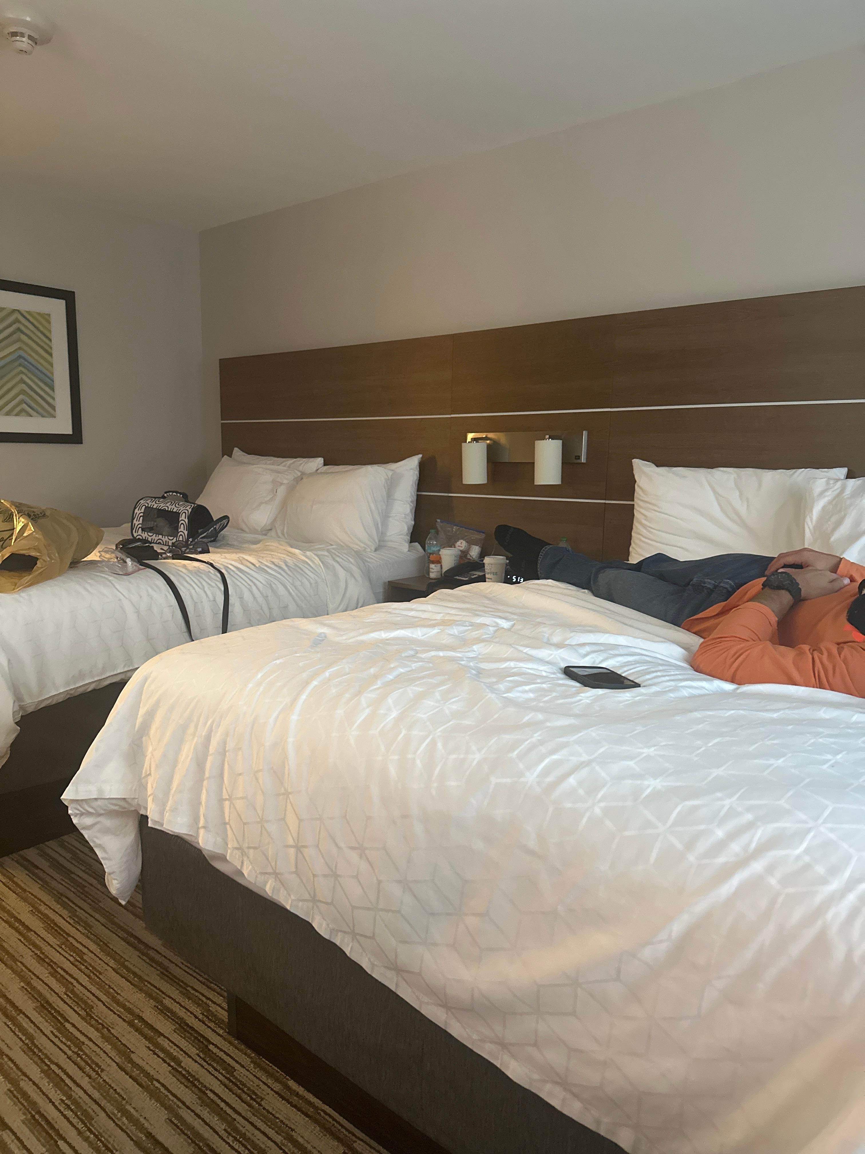 Our room was very nice. 