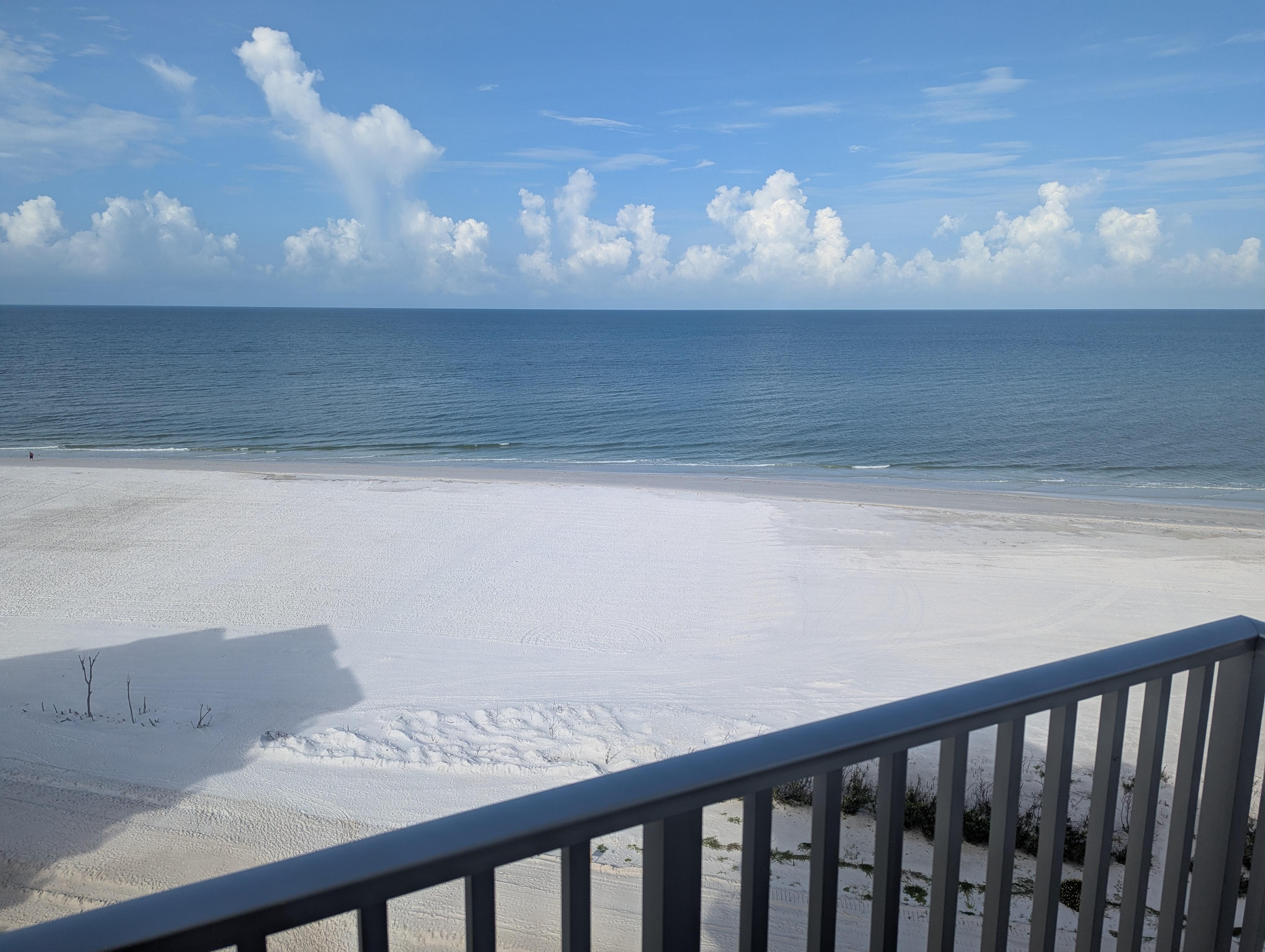 View from the balcony.