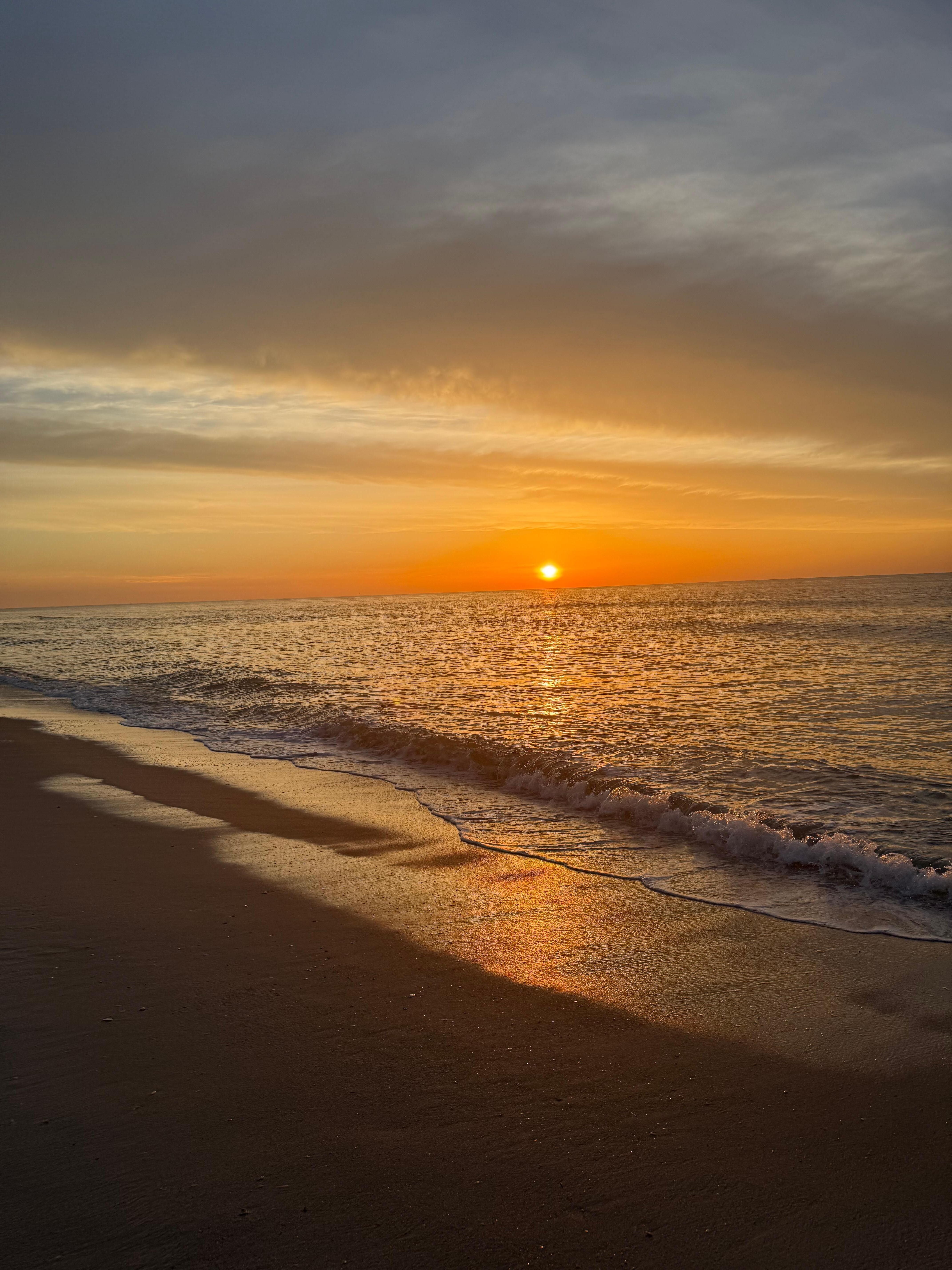Sunrise from balcony 