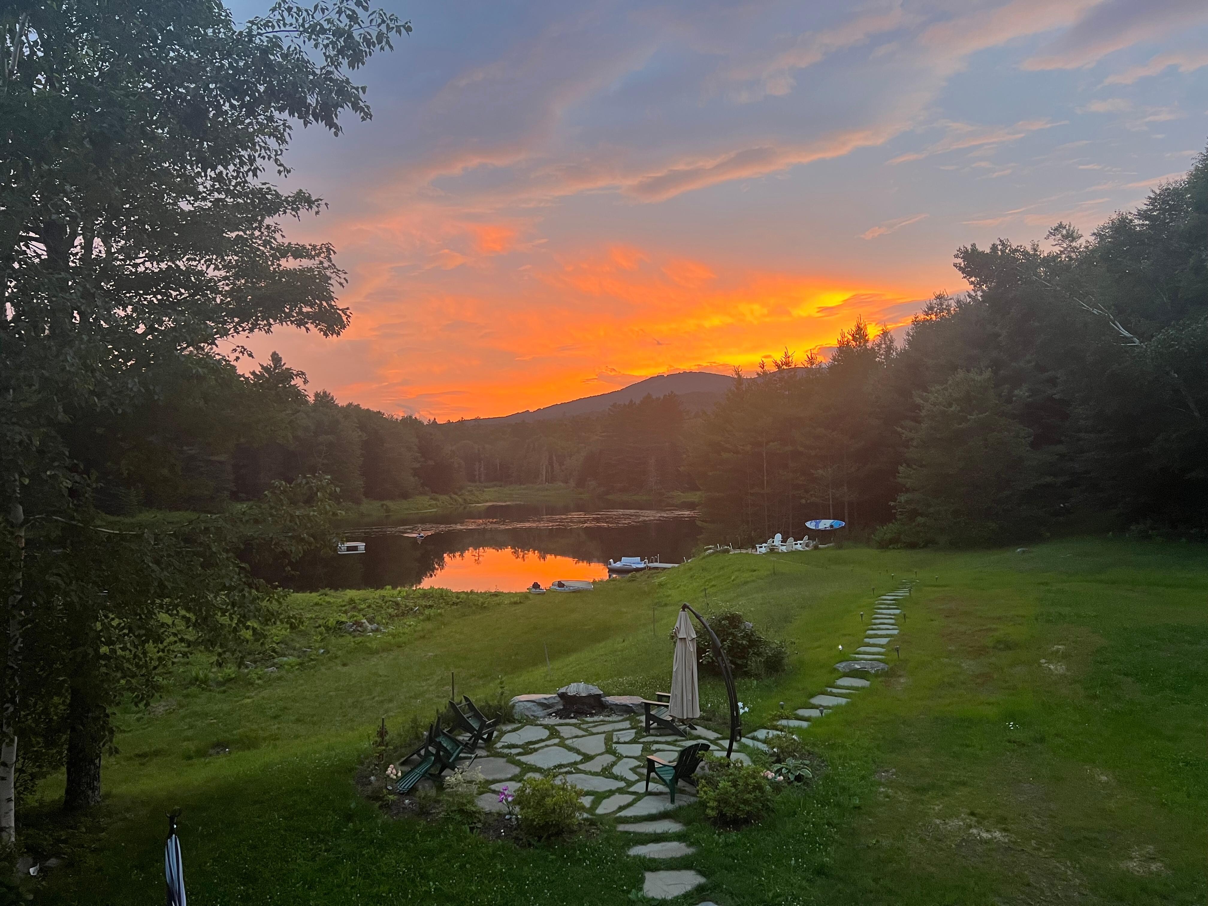 View from the porch