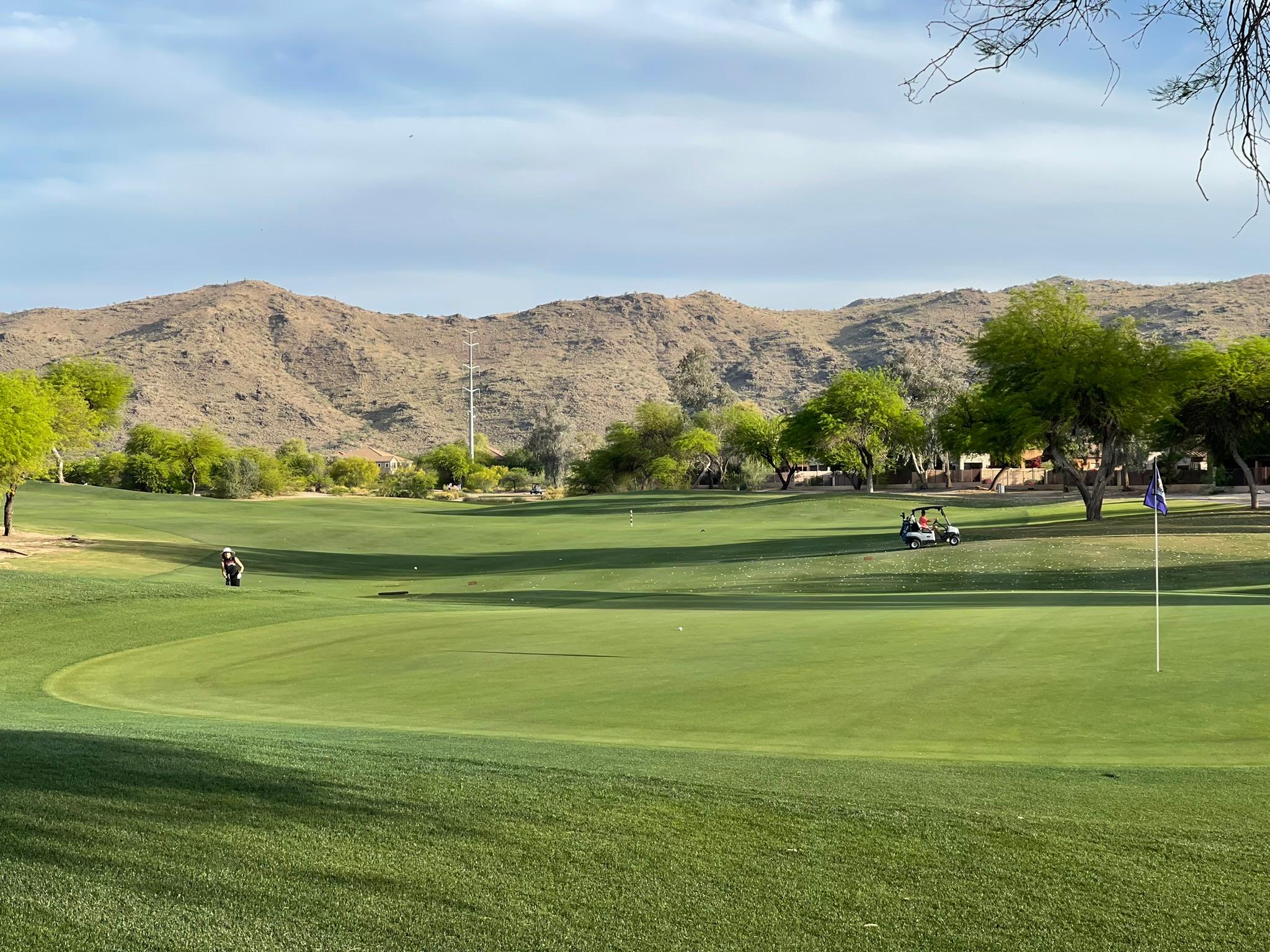 13th green