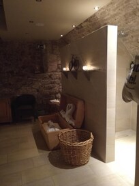 Sauna room,  private use by reservation