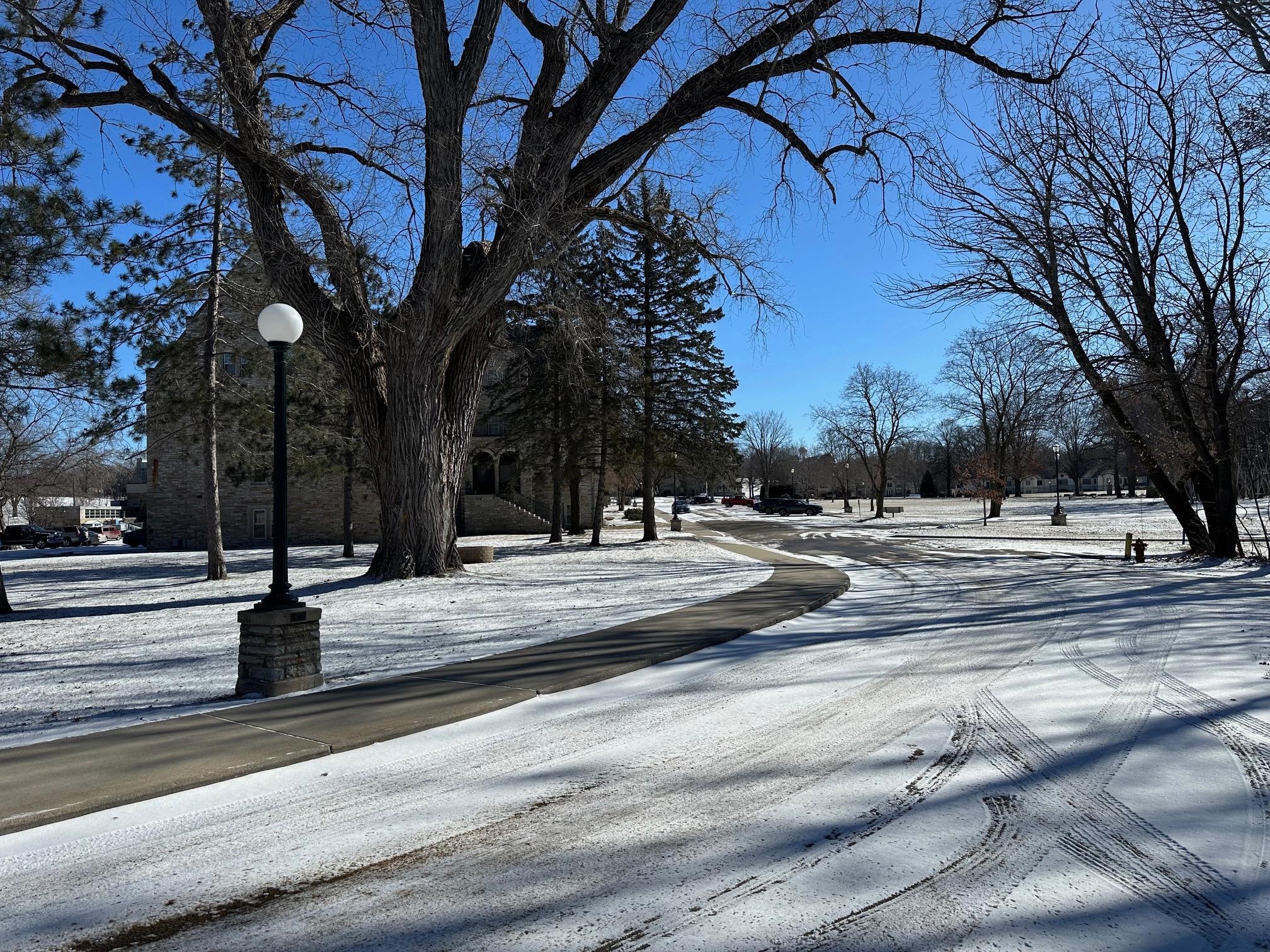 View of the property from The Inn