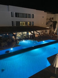 Pool at night