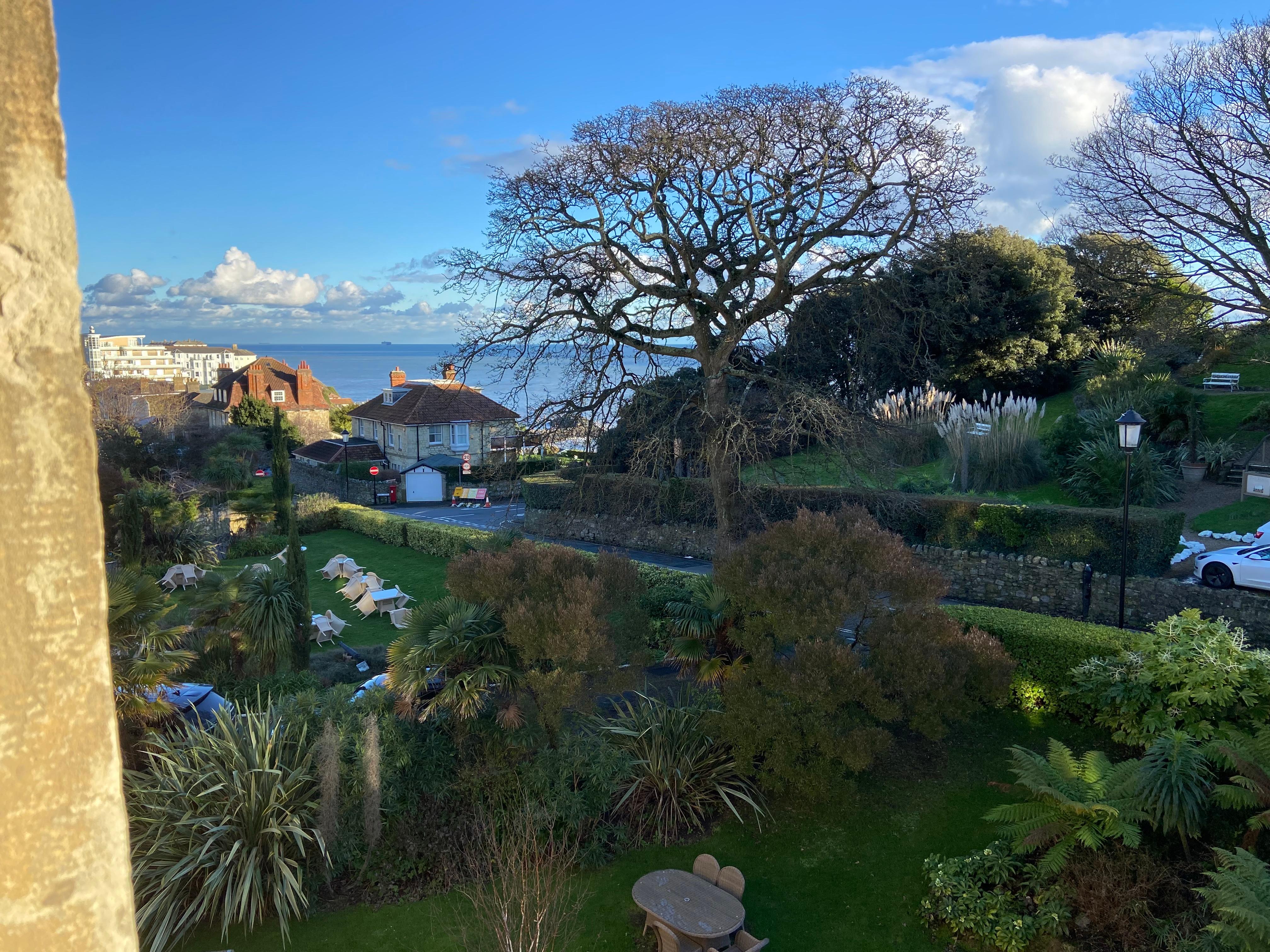 View from our Garden Room 