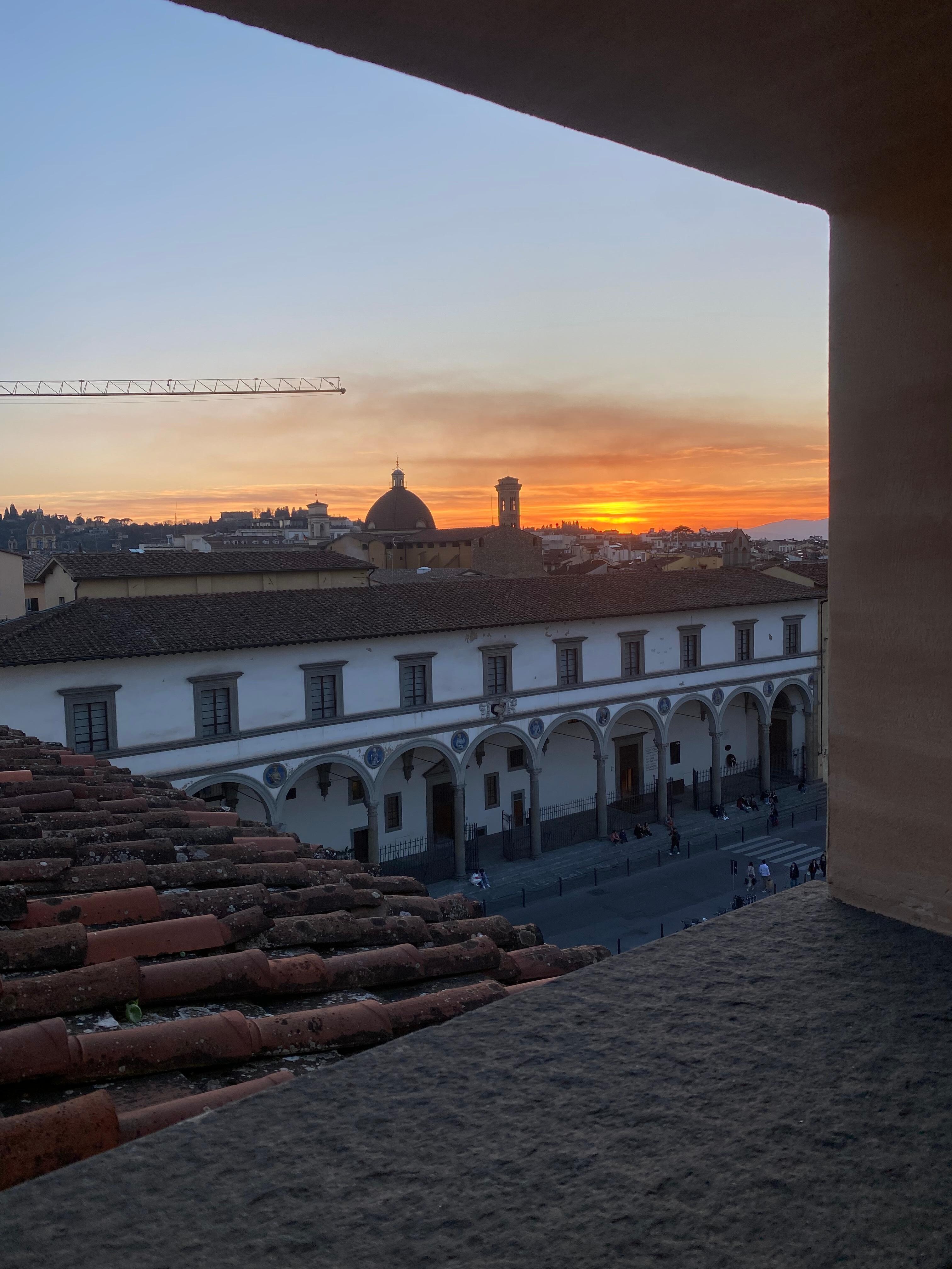 Sunset from out balcony