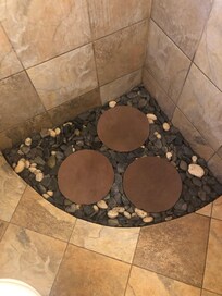 Unique shower floor