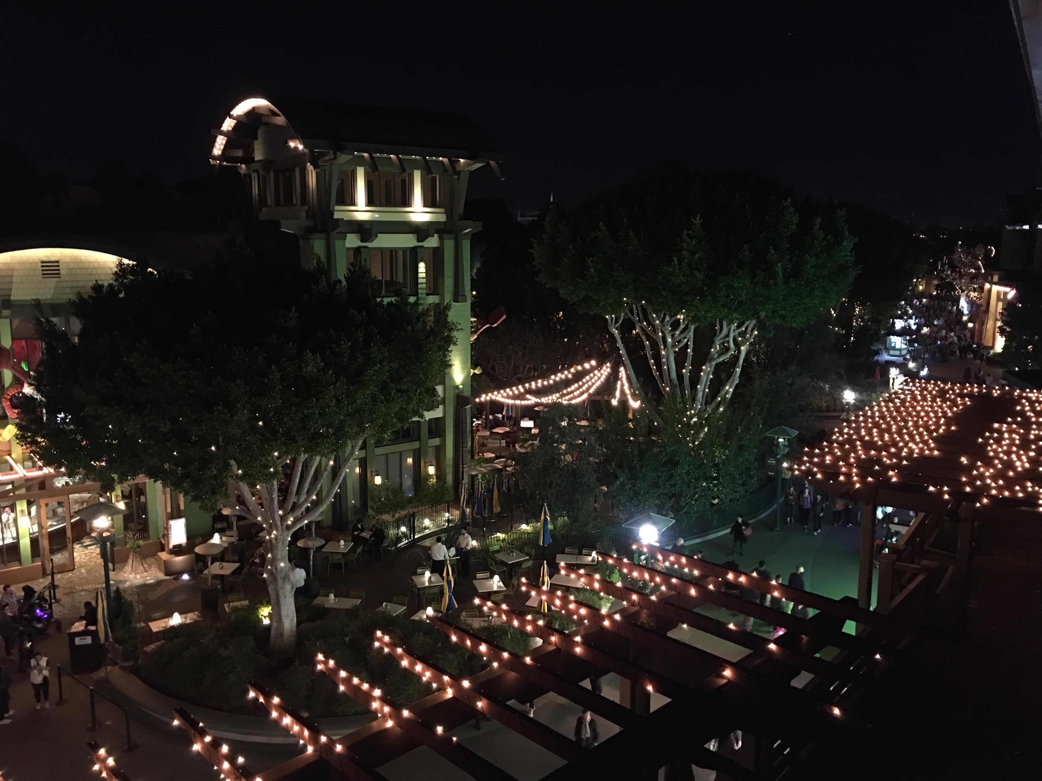 View from room 4151 at night