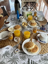 Breakfast is served