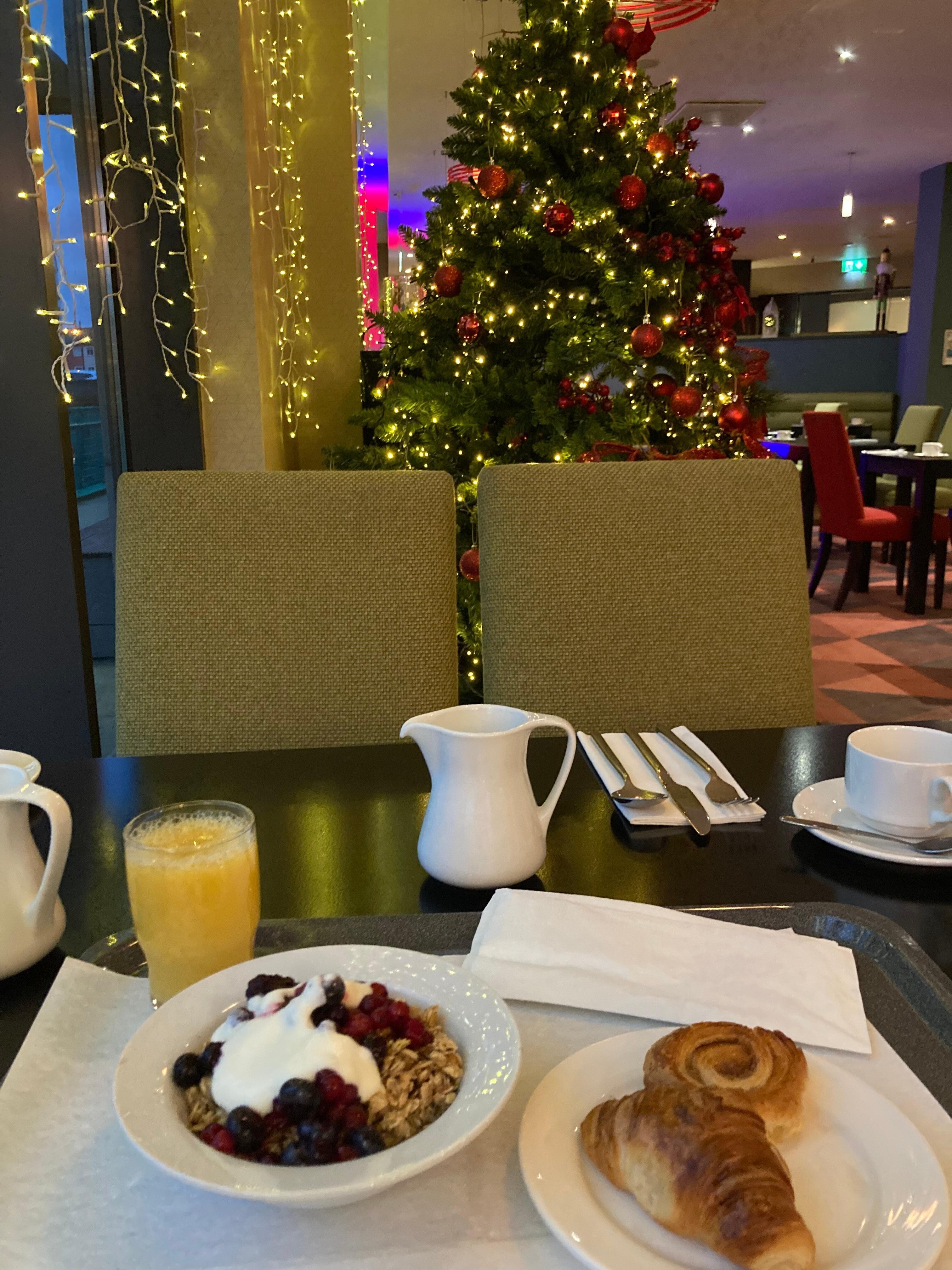 Perfect breakfast setting