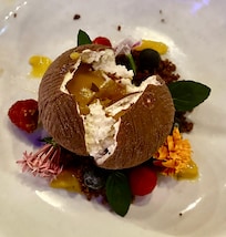 Amazing dessert at awesome nearby restaurant Valmar
