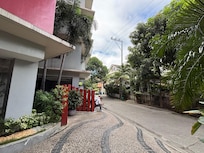 Outside front of hotel