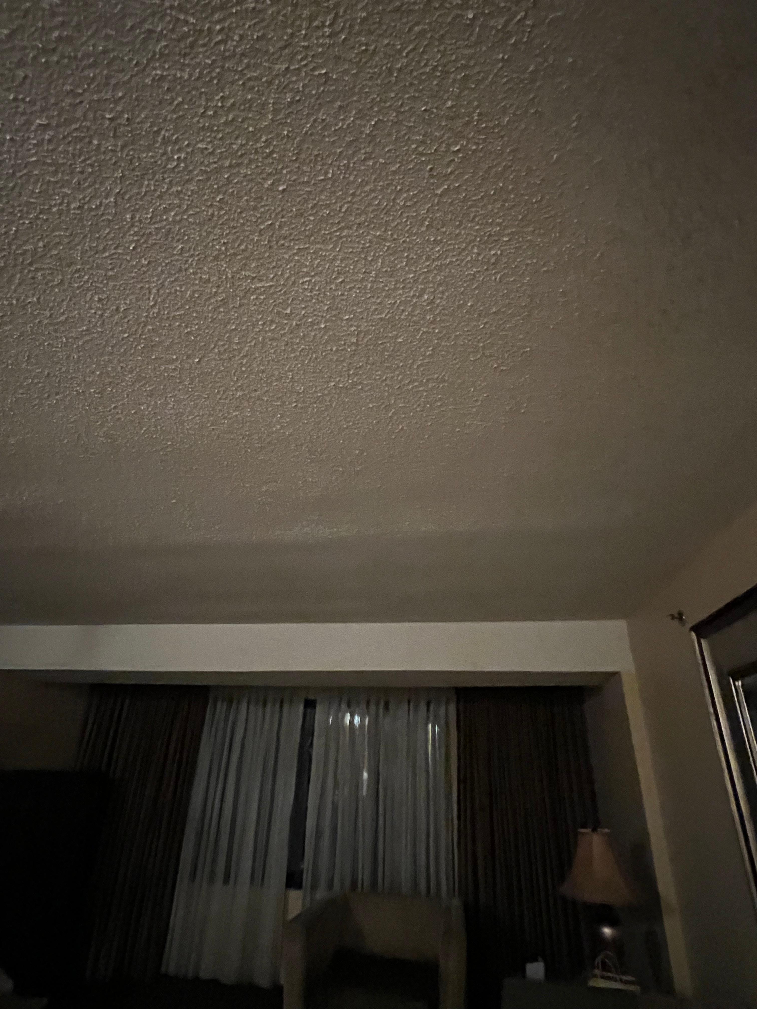 Popcorn ceilings