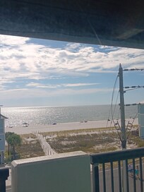 View from balcony