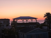 Crows nest view of sunrisr