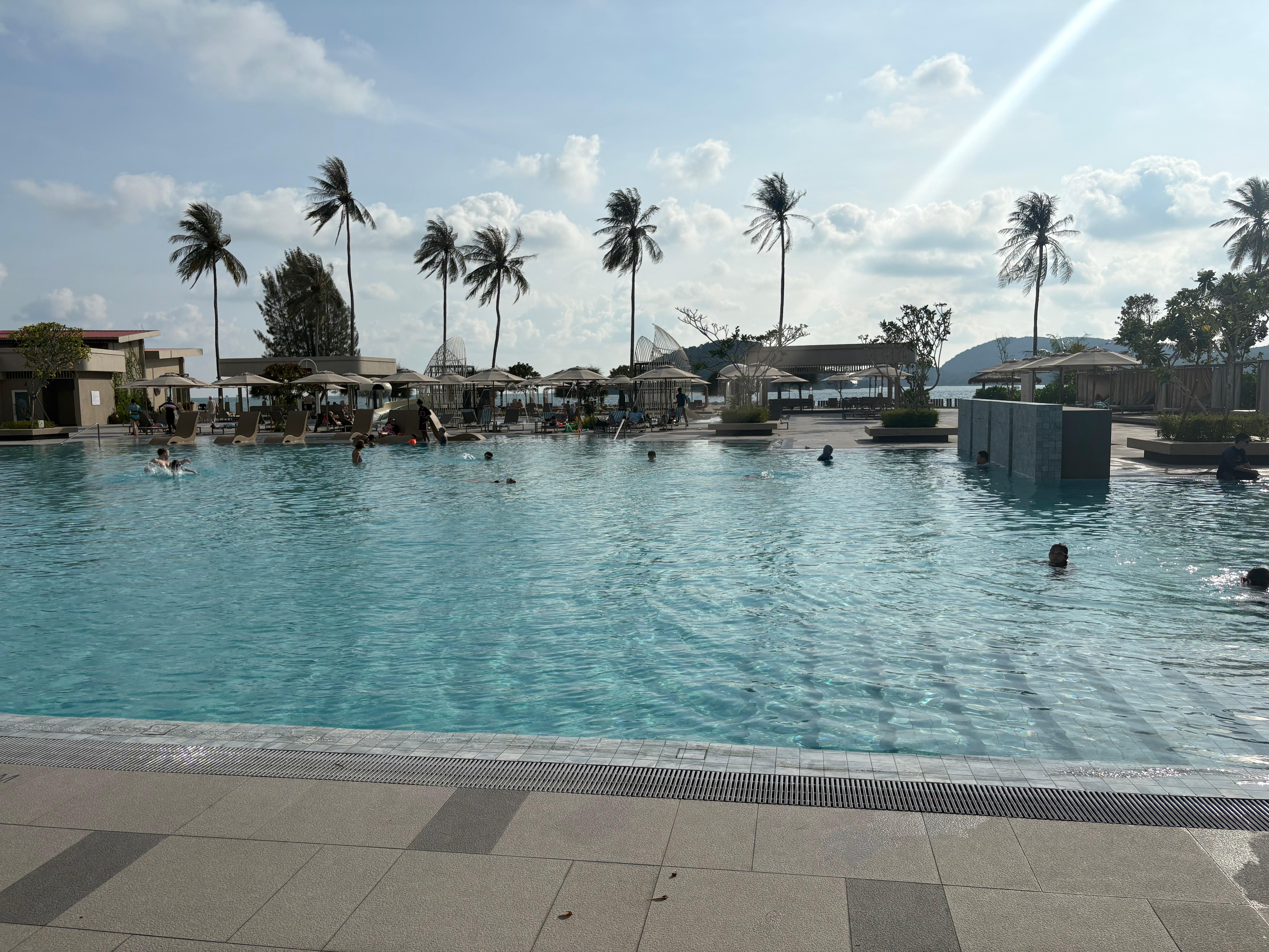 Beautiful large pool 