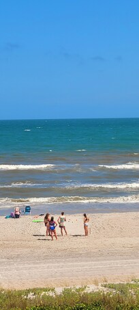Bocce ball on the beach