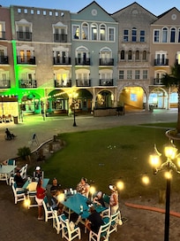 View from our balcony